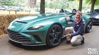 FLAT OUT in the £750k Aston Martin V12 Speedster!