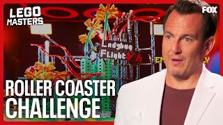 All of the Builds from the Roller Coaster Challenge | LEGO Masters