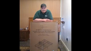 Mainstays 14' High Profile Foldable Steel Bedframe Unboxing