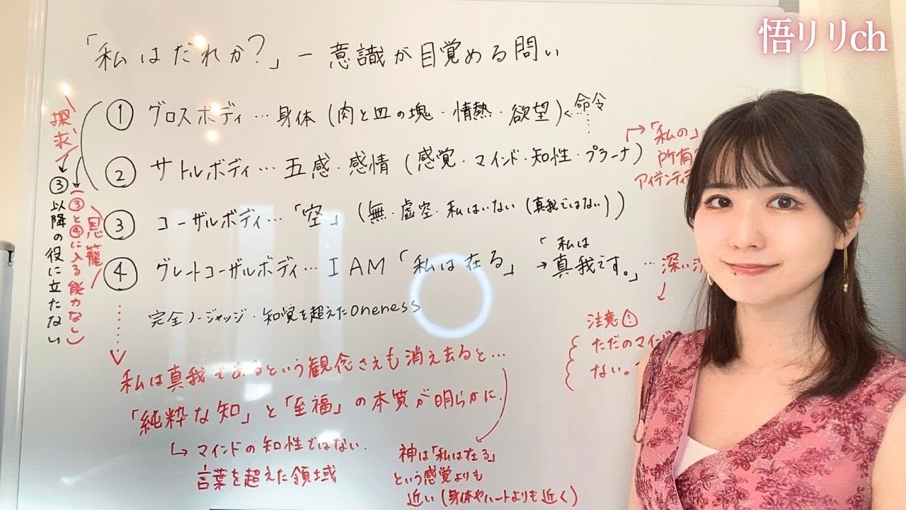 【超訳】「私は誰か？」問うだけで思考が鎮まり意識が目覚める質問