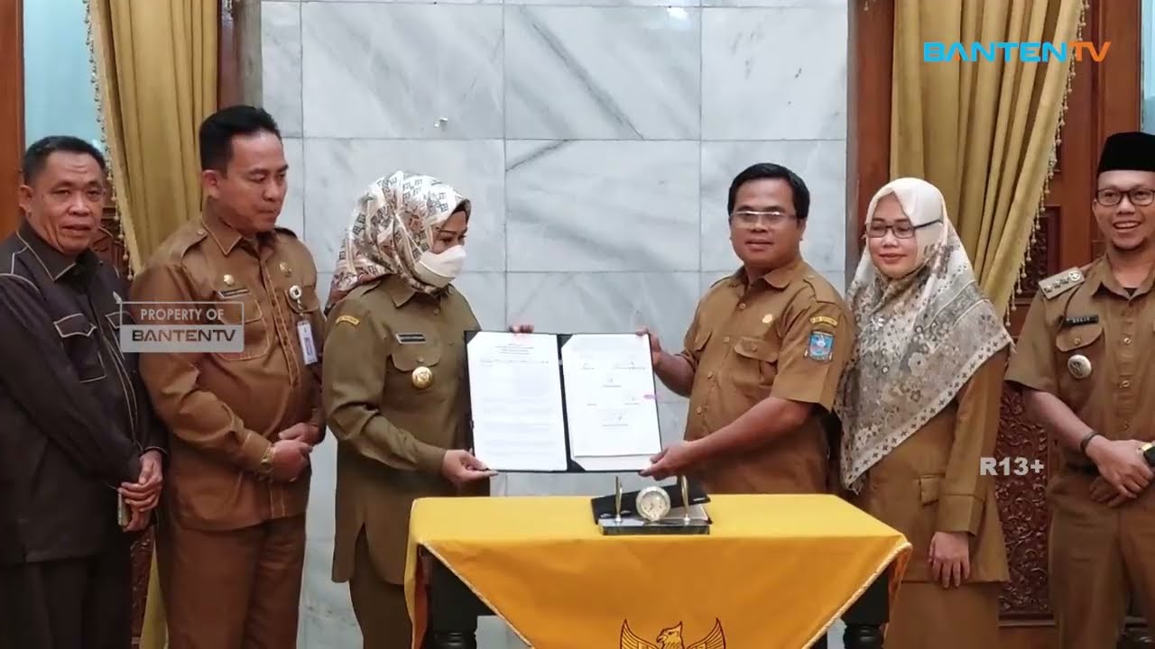 PEMKAB SERANG TERIMA HIBAH TANAH DARI WARGA PAMARAYAN