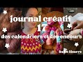 Journal cratif 17 des calendriers et des encours