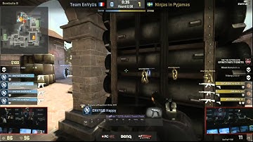Envyus insane eco win vs NiP