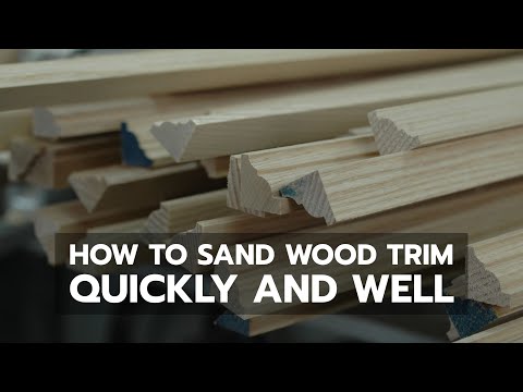 How To Sand Exterior Wood Trim?