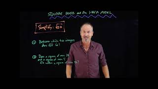 Information SQUARE ROOTS and the AREA MODEL Update