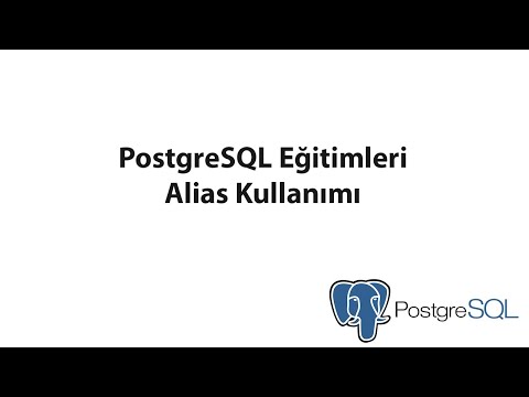 PostgreSQL'de Alias Kullanımı