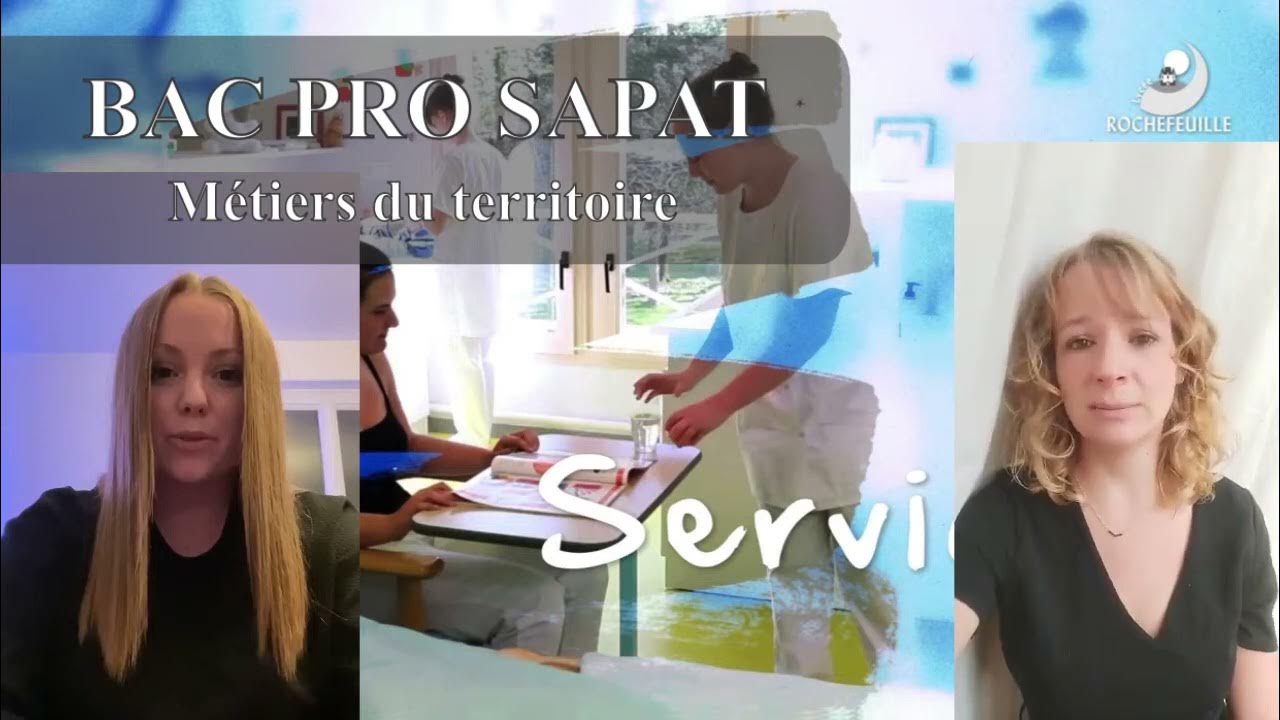 bac pro sapat métiers territoire YouTube