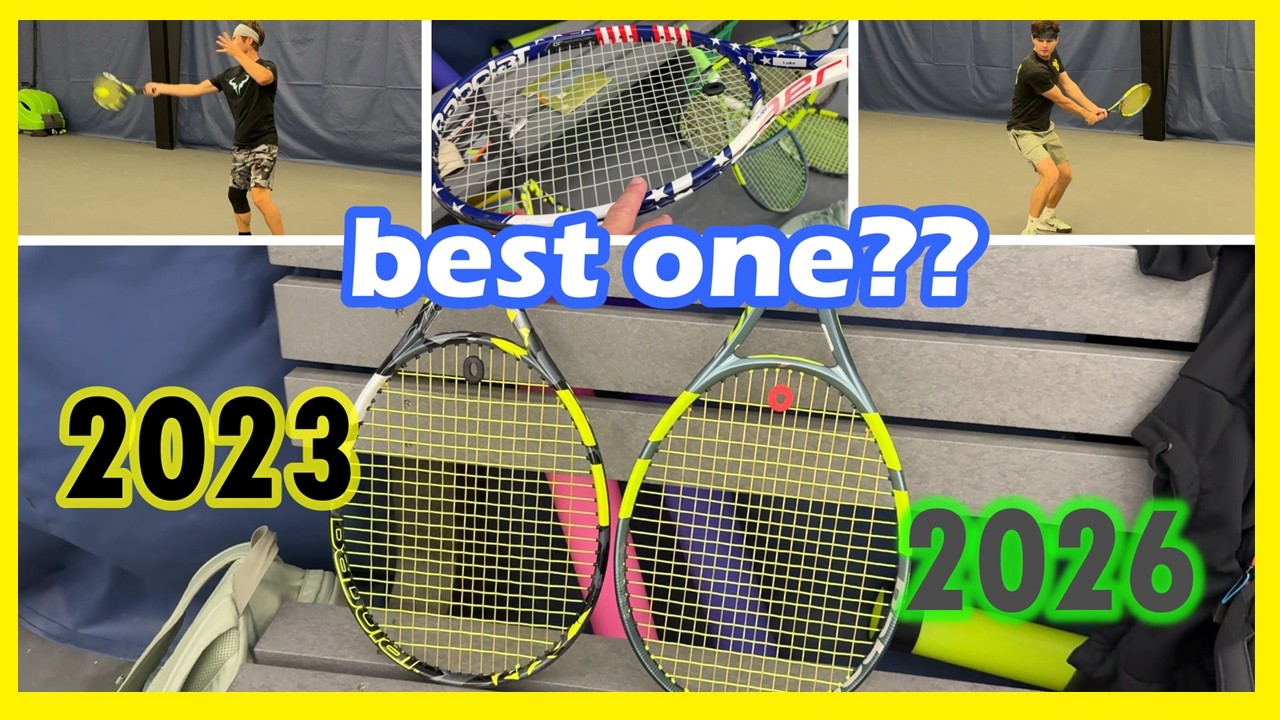 Babolat Pure Aero 98 2026 vs 2023 | Tennis coaches reviewing the