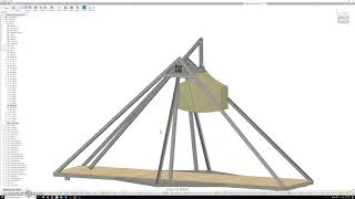 Hanging Counter Weight Trebuchet