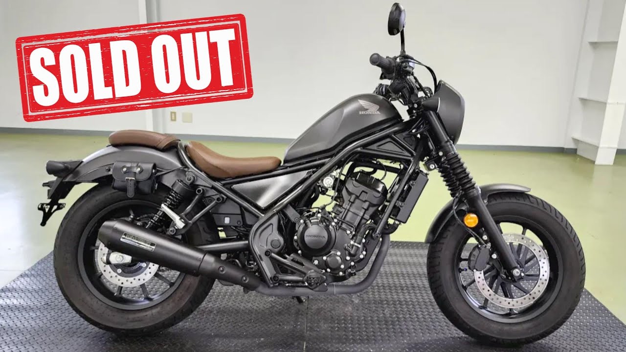 R6.1/4売約済 ホンダ レブル250 Sエディション 2022年 3,775km ワン