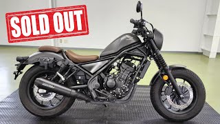 R6.1/4売約済 ホンダ レブル250 Sエディション 2022年 3,775km ワン