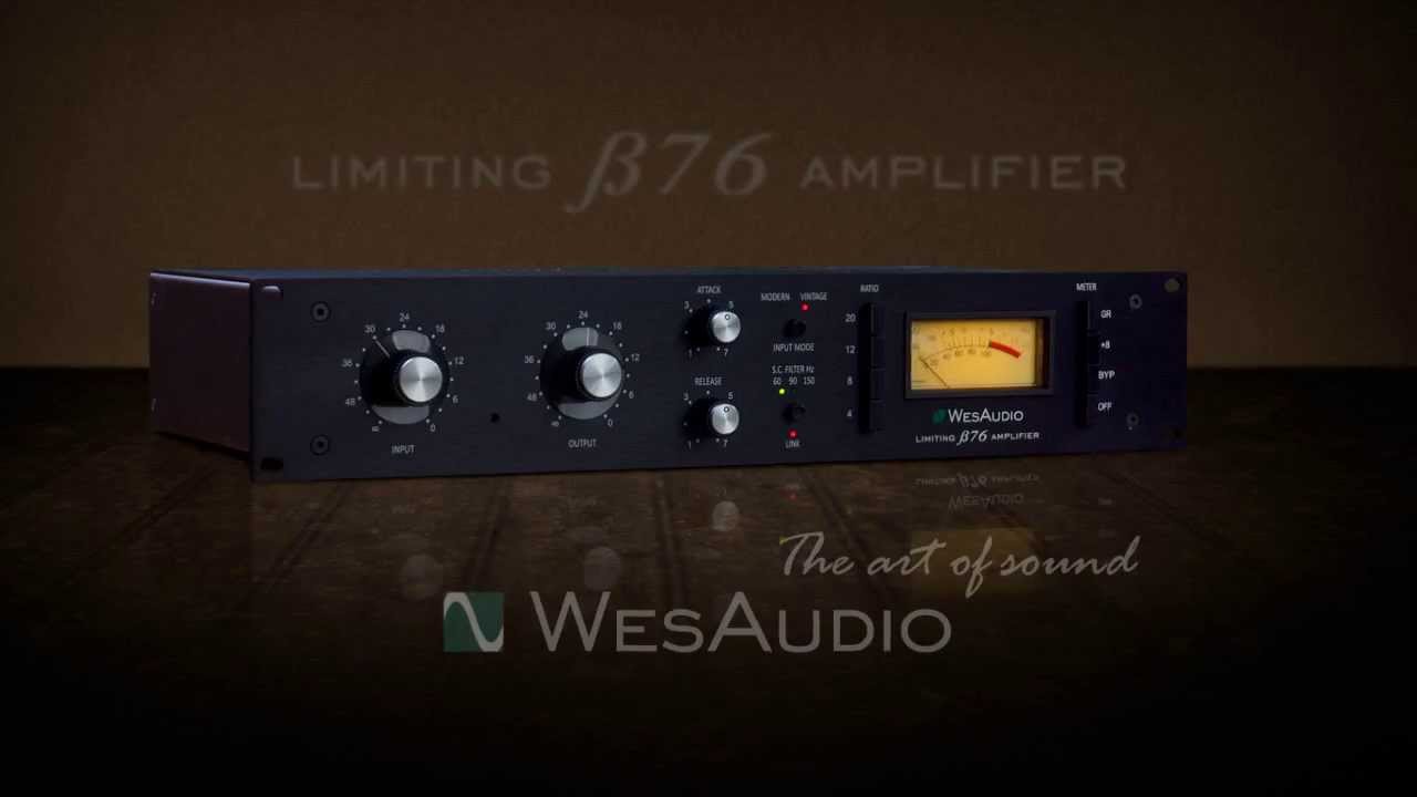 WesAudio Beta76 FET Compressor/Limiter
