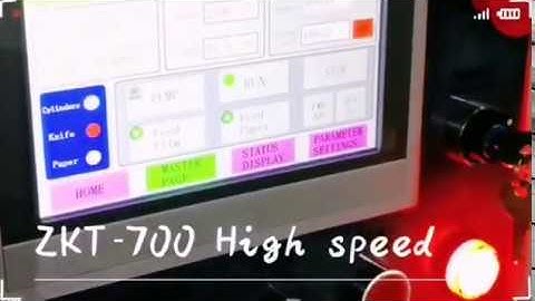 Hengtong Machinery: ZKT-700 HIGH SPEED WINDOW PATCHING MACHINE