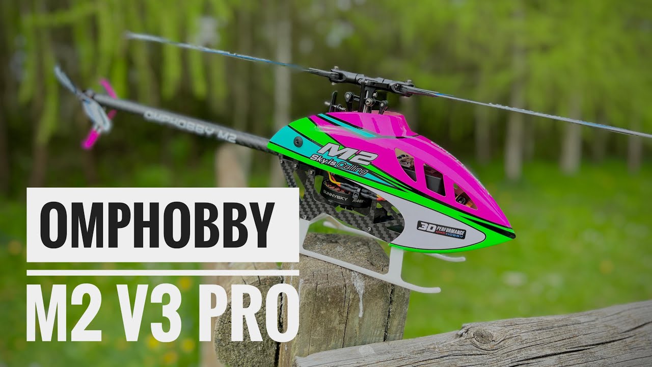 OMPHOBBY M2 V3 PRO / Low RPM / Joël Franz