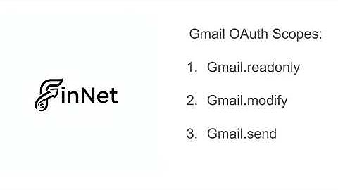 FinNet Google OAuth Verification Video