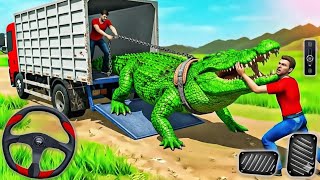 Farm Animal Truck Transport Simulator 2026 - Real Cargo Truck Zoo Driving - Android GamePlay screenshot 5