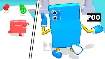 Phone Run 3D Games All Levels 1-10 Android iOS Walkthrough Mobile Gameplay  | @gamingmixjashim