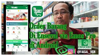 Order Barang  Toko dengan Aplikasi Emos Pro dari Enseval screenshot 1