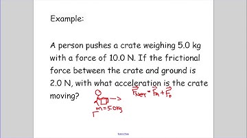Physics 112   Dynamics   Newtons 1st and 2nd Laws (Part 3)