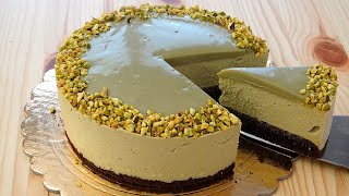 TORTA MOUSSE AL PISTACCHIO - RICETTA ASMR | cakeshare