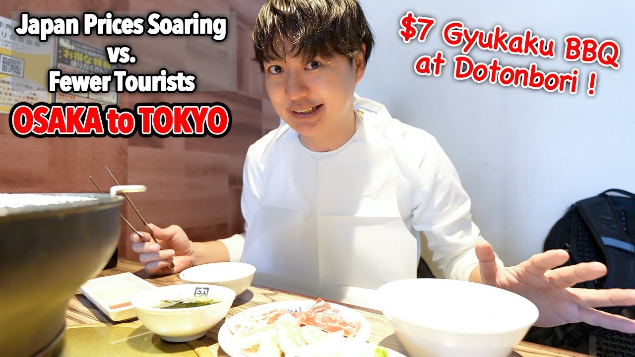 Price Inflation in Japan, Tourist Dual Price Really Exist? Quieter Dotonbori & Shinkansen  Ep.624