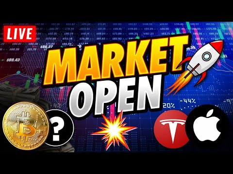 ?[LIVE] Day Trading Tuesday Open: Stock Market Dead Cat Bounce? Bitcoin u0026 Crypto!