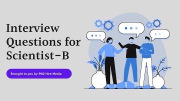Interview Questions for Scientist Post