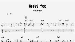 After You (Mike Stern) Backing Track + TAB