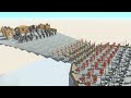 Protecting APE KING Hut on Sky Platform - Animal Revolt Battle Simulator