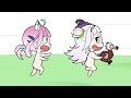 Shion makes fun of Aqua [SUB ENG/Hololive Animated clip]Murasaki Shion/Minato Aqua