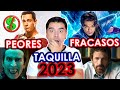 Los 13 peores fracasos en taquilla del 2023  peliculas menos vistas  edu rocha wow qu pasa