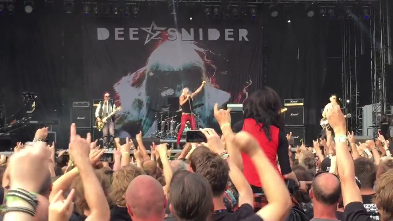 Dee Snider - We're Not Gonna Take it (Twisted Sister song  - Live at MOR 2017)