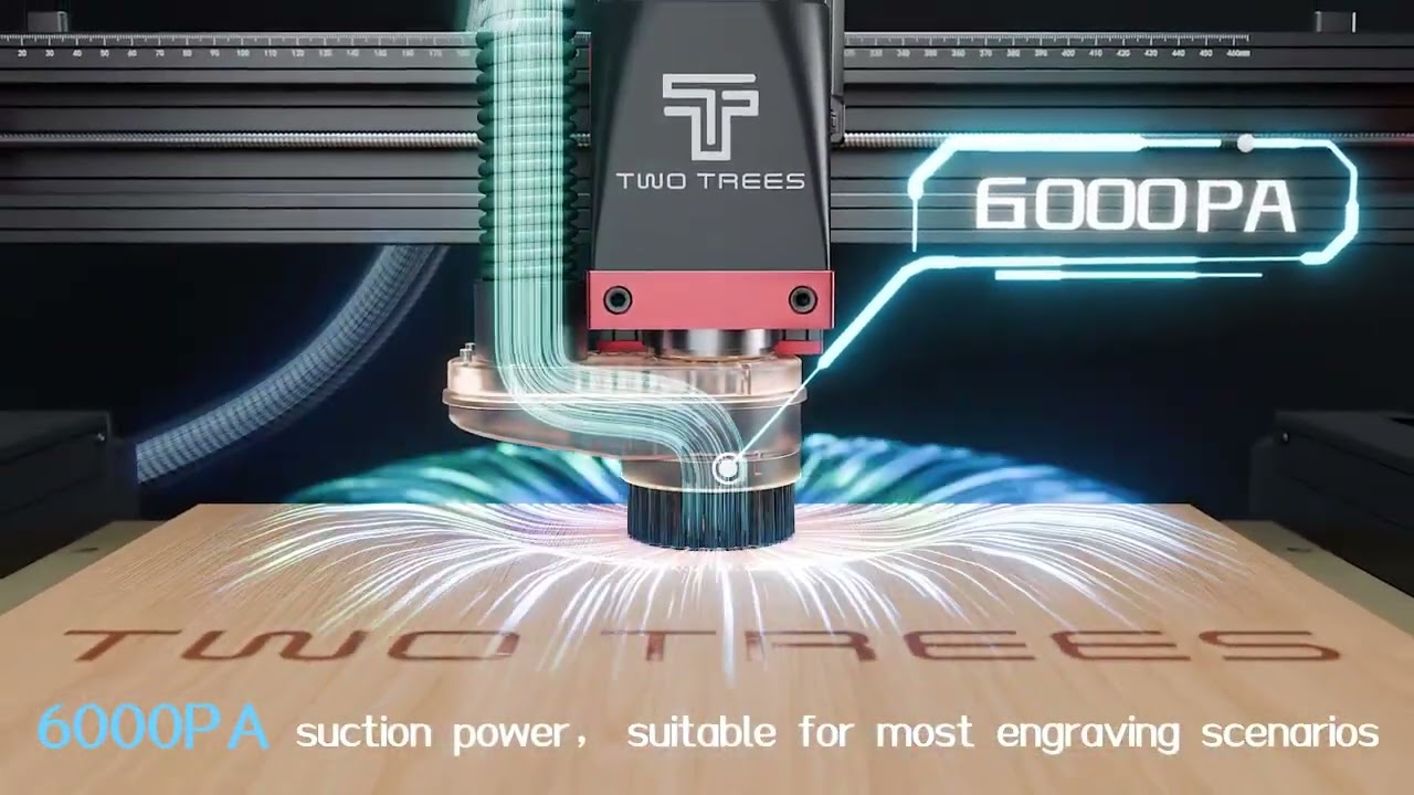 Twotrees CNC Vacuum Cleaner Monster M1 Kit - Enhance Your CNC Router Efficiency