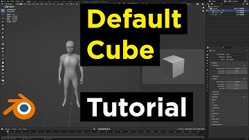 How to create the Default Cube (yourself) - Blender Tutorial
