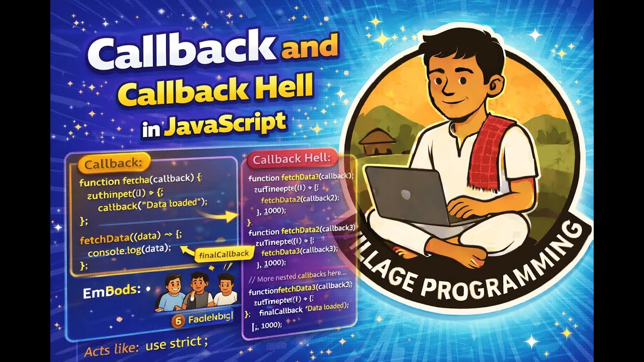 Callback and Callback hell in JavaScript | 