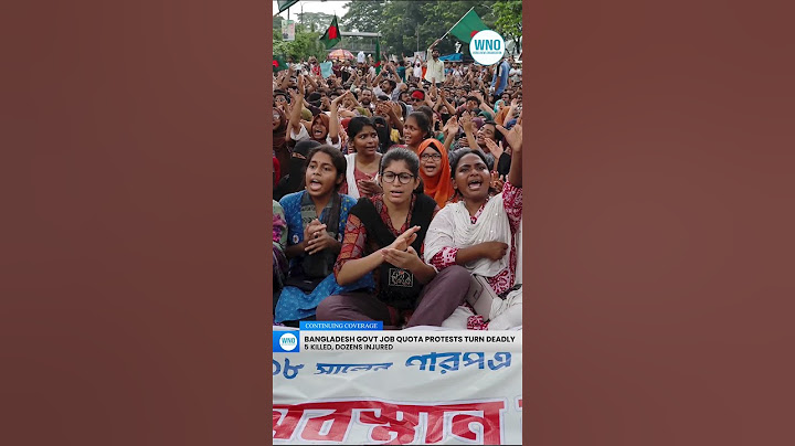 Bangladesh Govt Job Quota Protests Turn Deadly: 5 Killed, Dozens Injured