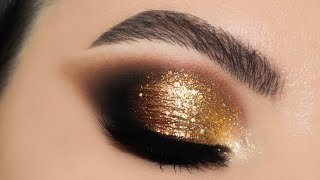 Gold Glam Makeup for Holiday 😍