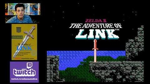 Zelda II Randomizer - Part 1 -  Mike Matei Live Stream