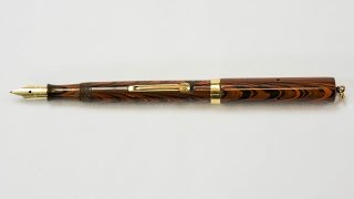 Vintage Fountain Pen Review: Waterman Ideal 52 1/2v - YouTube