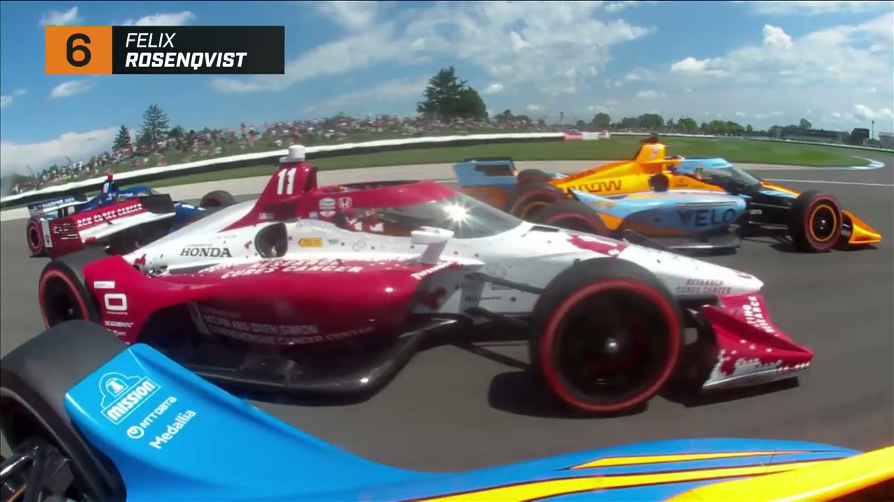 LAP 1 ONBOARDS // GALLAGHER GRAND PRIX AT IMS