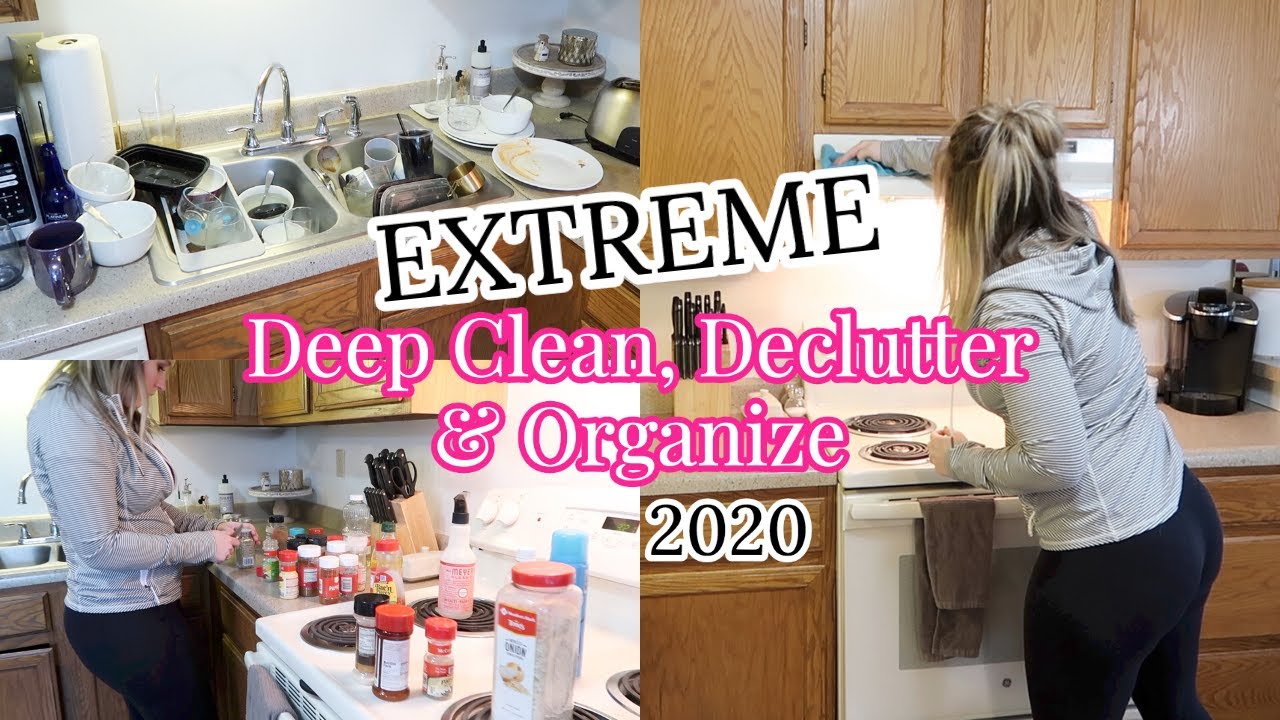 DEEP CLEAN AND DECLUTTER | KONMARI METHOD | Clean and Declutter With Me ...