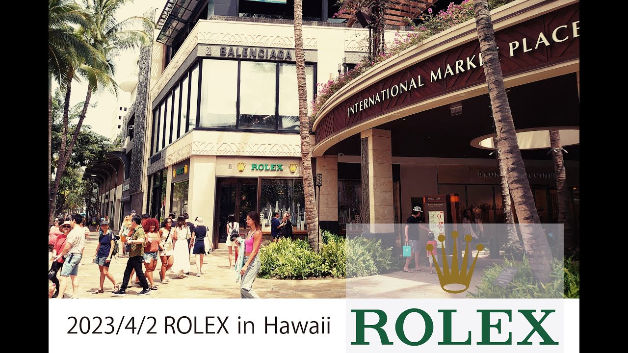 ROLEX in Hawaii 2023/4 YouTube