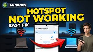 How to Fix Android Mobile Hotspot Not Working | Full Tutorial