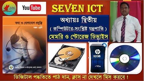 class seven ict chapter 2   ||   memory & storage device