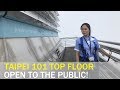 Taipei 101 to open top floor to public for the first time