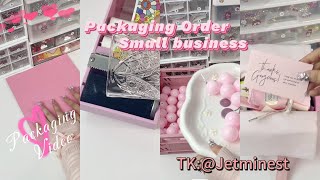 Sm all Business Order packaging| ASMRLet’s packaging together