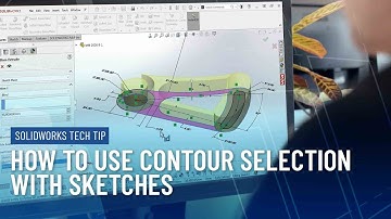 What Every Engineer Should Know About Contour Selection with SOLIDWORKS Sketches
