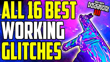 Modern Warfare 3 ALL 16 BEST WORKING GLITCHES & SPOTS In One Video