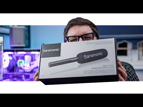 BEST Budget Shotgun Mic For YouTube! | Saramonic SR-TM1 Shotgun Microphone Review