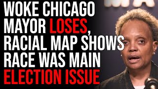 Woke Chicago Mayor LOSES, Racial Map Shows Race Was The Only Thing That Mattered In Election